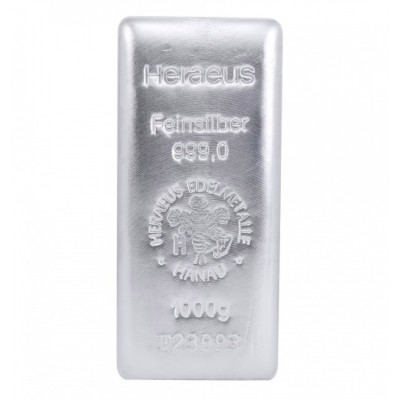 Argor Heraus/Heraeus 1000g - Investiční stříbrný slitek