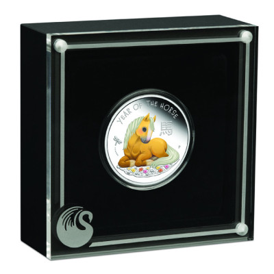 Lunar Baby Horse - 1/2 Oz Silver Proof Collector Coin