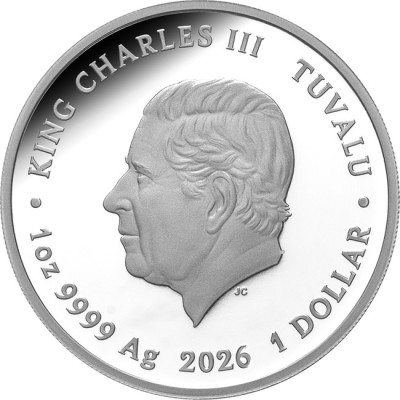 Millepiedi Gigante (2026) - Moneta da collezione da 1 Oz di prova d'argento