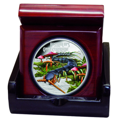 Ciempiés Gigante (2026) - Moneda de Plata de 1 Oz de colección proof