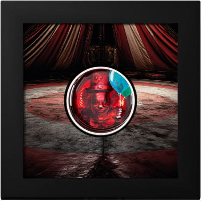 Coulrophobia (2026) - Moneda de Plata de 2 Oz de Colección Proof