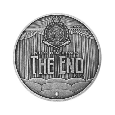 Metropolis (2025), classici del cinema sillent - moneta d'argento da collezione