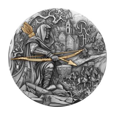 Robin Hood - 2 Oz - Silver Collector Coin