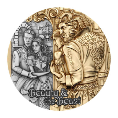 Beauty and the Beast - 2 Oz - Silver Collector Coin