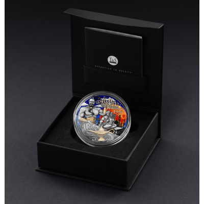 Aladdin and the Magic Lamp - 2 Oz - Silver Collector Coin