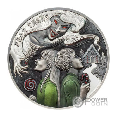 Hansel and Gretel (2021) - 2 Oz - Silver Collector Coin