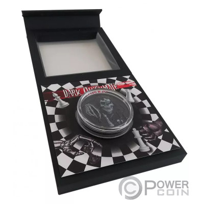 Dark Checkmate (2021) - 3 Oz - Silver Proof Collector Coin