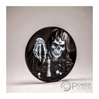 Dark Checkmate (2021) - 3 Oz - Silver Proof Collector Coin