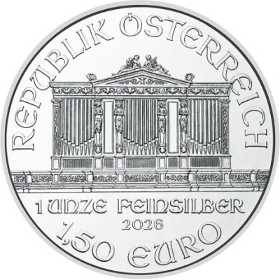 Wiener Philharmoniker  (various years) - 1 Oz - Silver Investment Coin